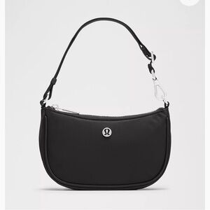 Lululemon Athletica Black Minimalist Shoulder Bag
